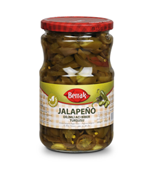 Berrak Jalapone Biber Turşu 720 ml (Brüt) Cam