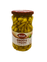 Berrak Biberiye Turşu 650 gr (Brüt) Cam