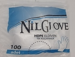 Nil Glove Şeffaf Eldiven 100 Adet