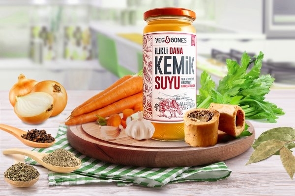 Veg Bones İlikli Kemik Suyu 480 ml