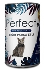 Perfect Parça Sığır Etli  Kedi Maması 400 gr