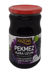 Kazova Kara Üzüm Pekmezi 800 gr Cam Şise