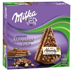 Milka Çikolatalı Fındıklı Bademli  Kek 400 gr