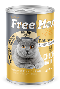 Free Max Tavuk Etli Ezme Kedi Maması 415 gr