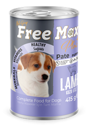 Free Max Kuzu Etli Ezme Köpek Maması 415 gr