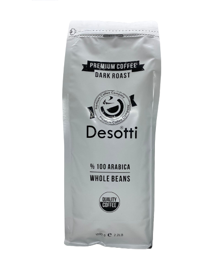 Desotti Espresso Dark Çekirdek Kahve 1000 gr