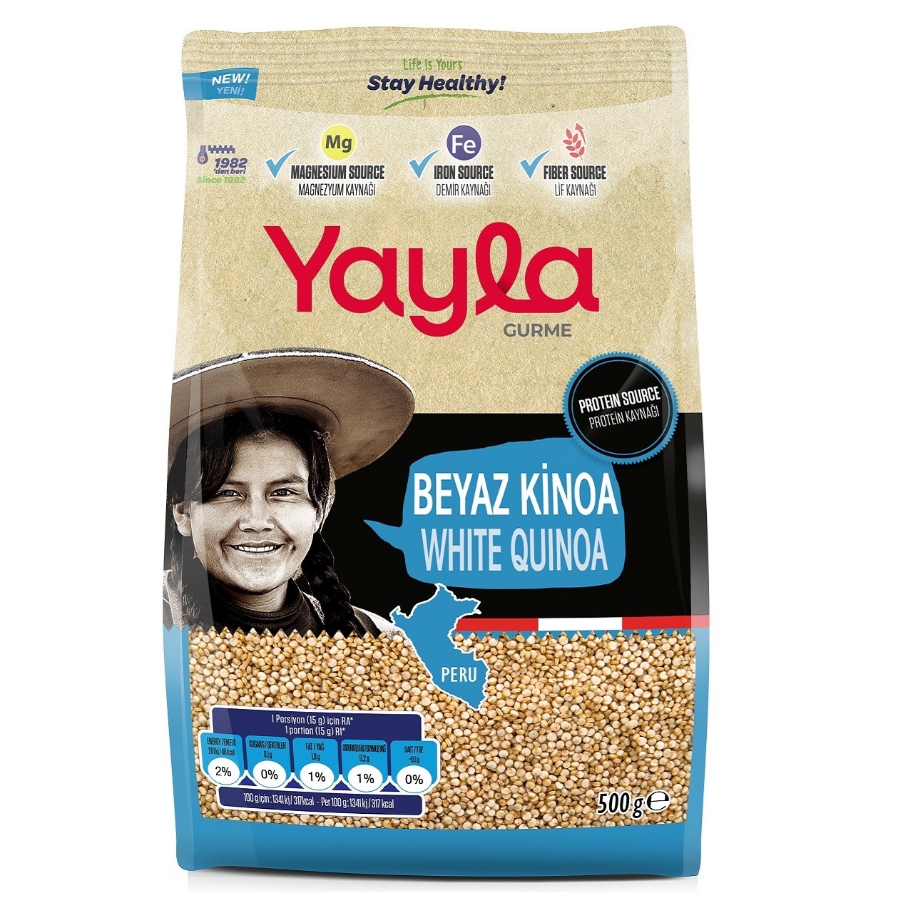 Yayla Beyaz Kinoa 500 gr