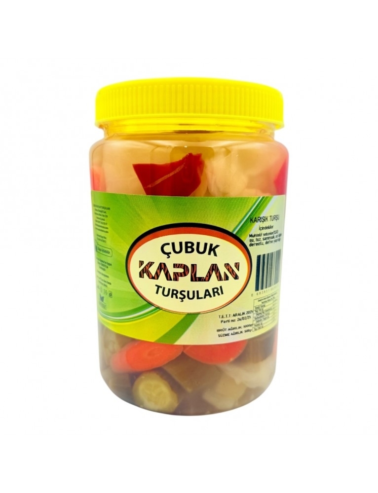 Kaplan Karışık Turşu 1 Lt