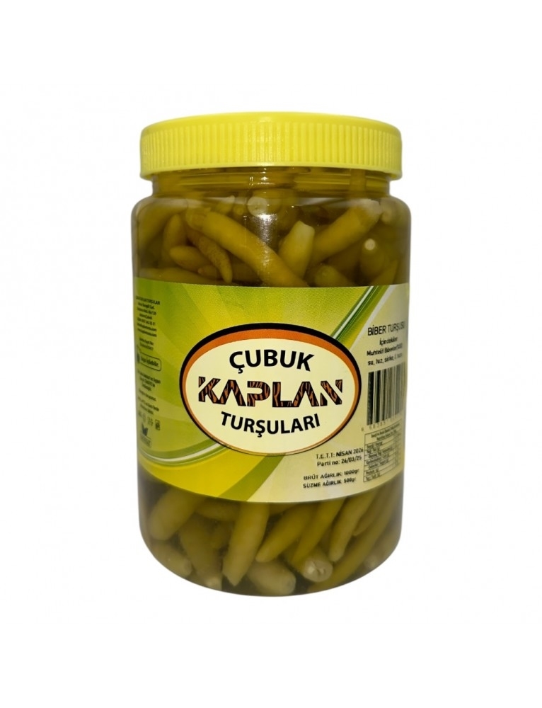 Kaplan Yakan Biber Turşu 1 Lt