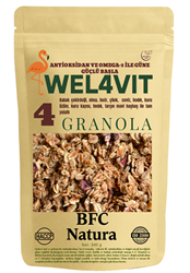 Wel4vıt Granola No :4 ( Tahıllı ve Kuruyemişli )