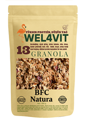 Wel4vıt Granola No:13 300 gr ( Yüksel Proteinli)