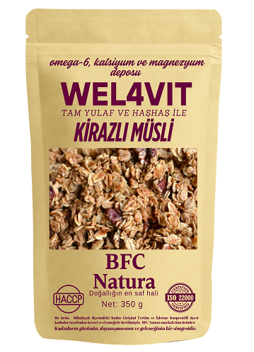 Wel4vıt Kirazlı Musli 350 gr