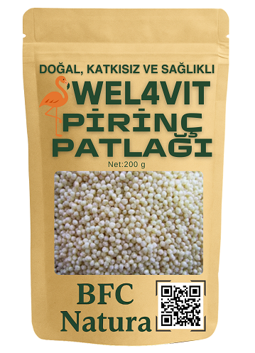 Wel4vıt Pirinç Patlağı 200 gr