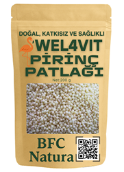 Wel4vıt Pirinç Patlağı 200 gr