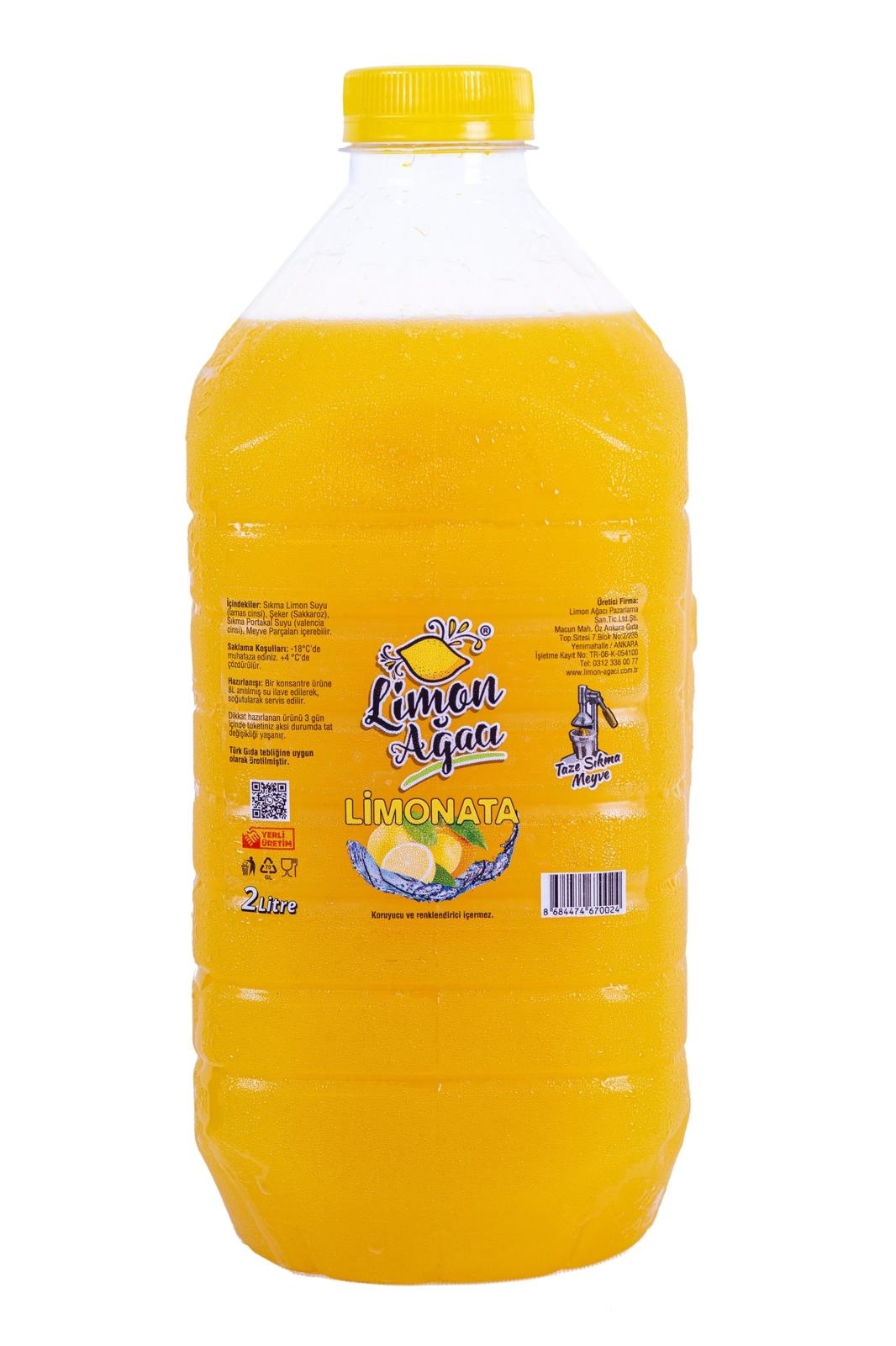 Limon Ağacı Donuk Limonata 2 Lt