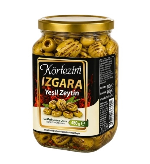 Körfezim Izgara Yeşil Zeytin 450 gr 