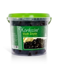 Körfezim Yağlı Siyah Zeytin 1 Kg