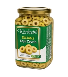 Körfezim Dilimli Yeşil Zeytin 450 gr